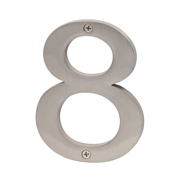 Sure-Loc Hardware Sure-Loc Hardware Zinc House Number 5, No. 8, Satin Nickel HN5-8 15 - main